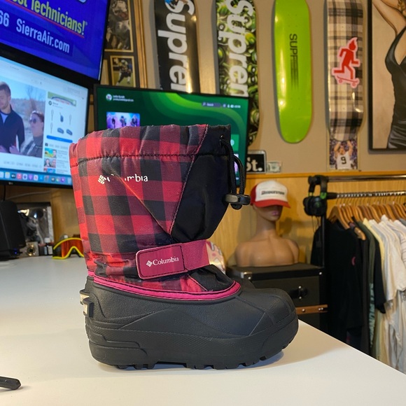 Columbia Children's Powderbug Forty Boots $80 - Picture 1 of 8